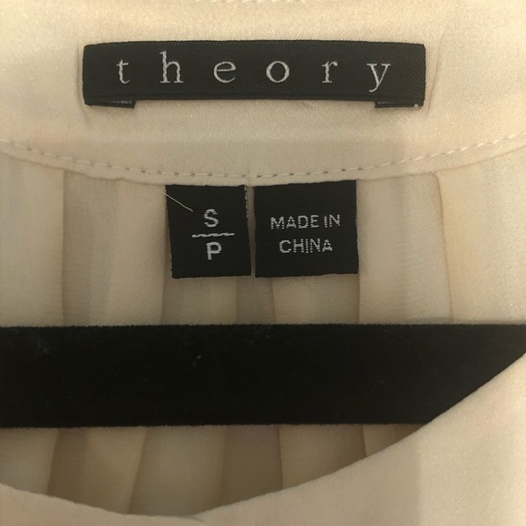 Theory Silk Halter Neckline A-line Top - Picture 8 of 8